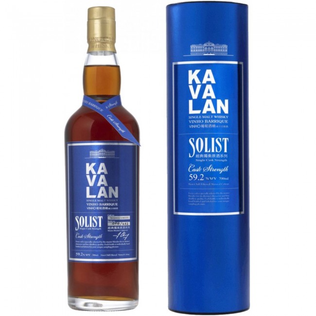 Kavalan Solist Port Single Cask Strength Whiskey (750mL)